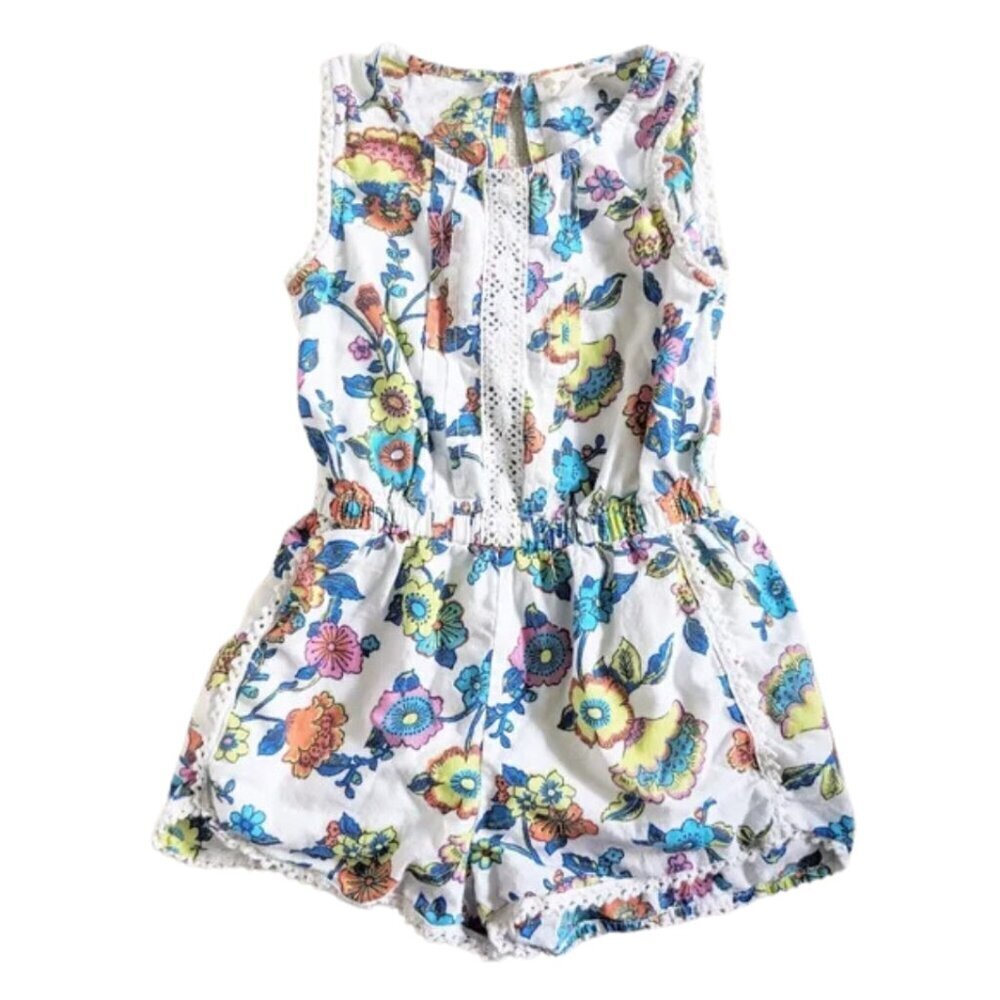 TUCKER + TATE floral lace romper 2T girls toddler